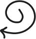 Curved arrow
