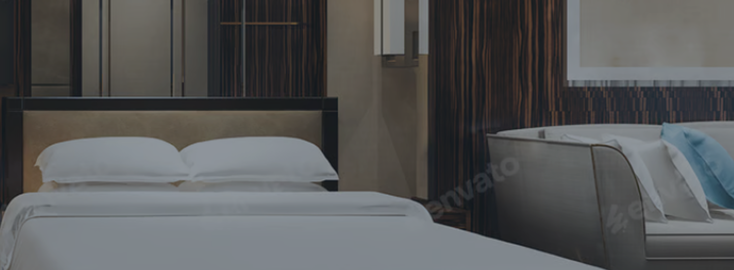 Luxury hotel room